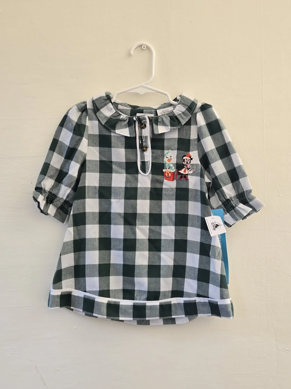 Disney Plaid Minnie & Daisy PJ Gown - Picture 1 of 9